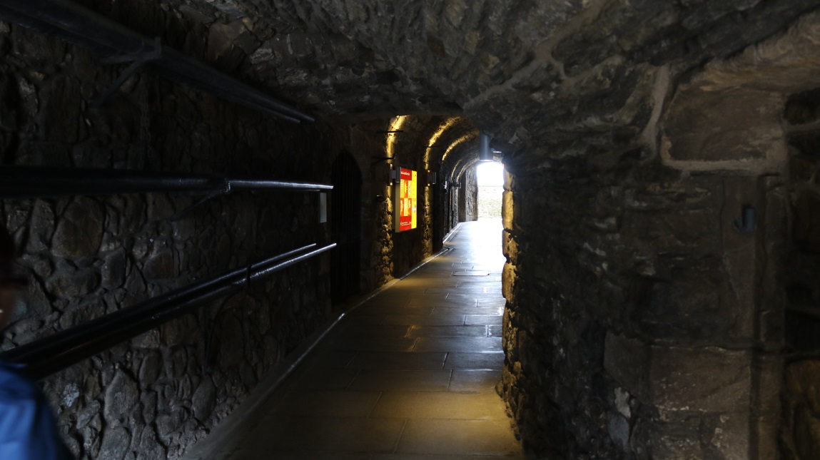 Displays under the castle