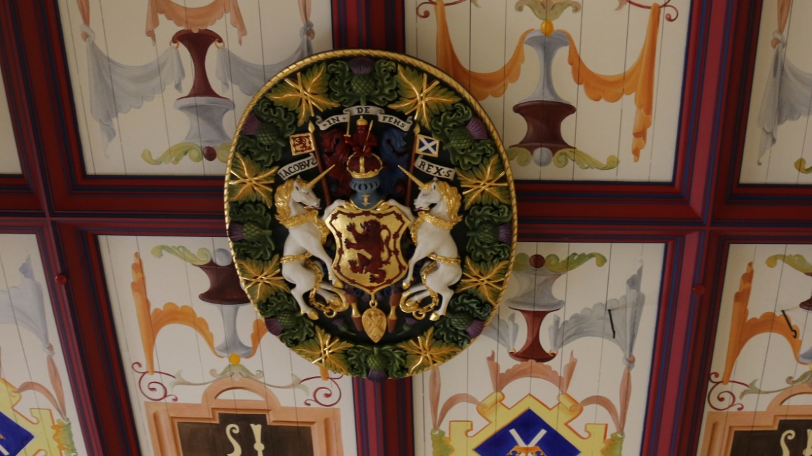 Medallion on the ceiling
