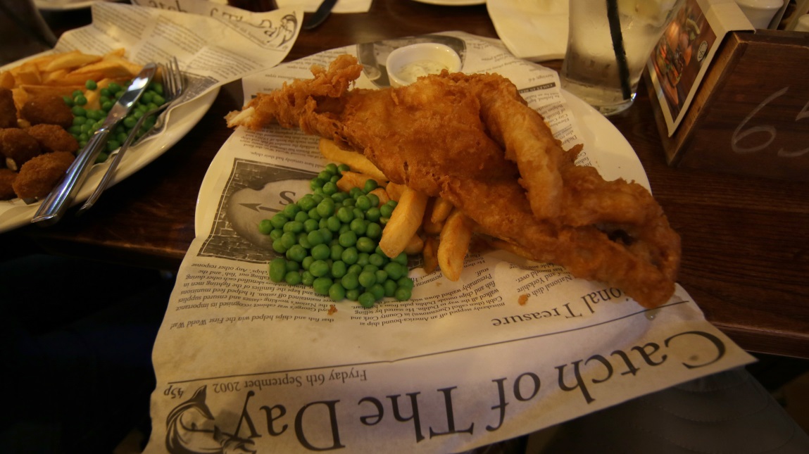 Lunch - Fish and Chips!