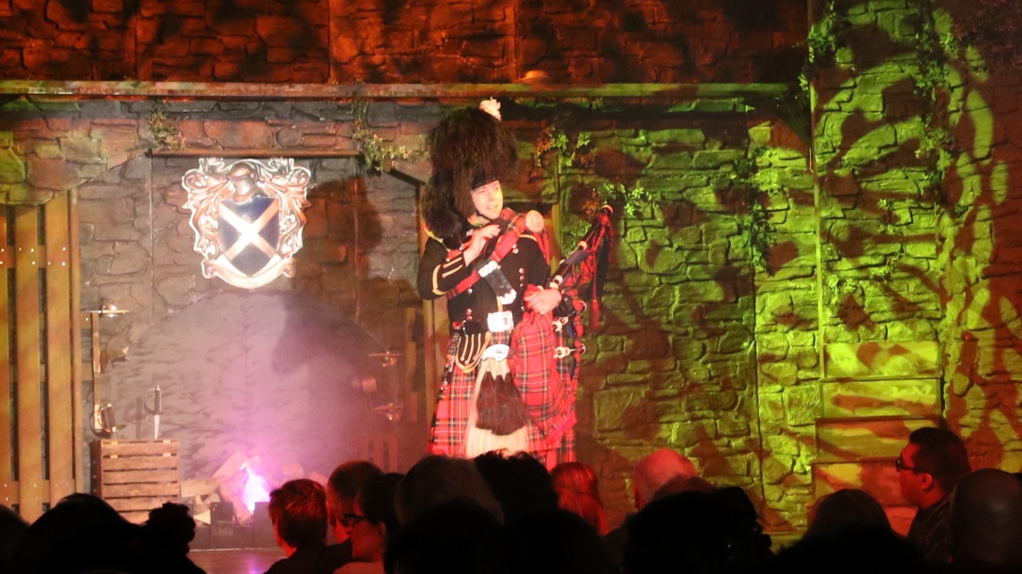 Bagpipe player