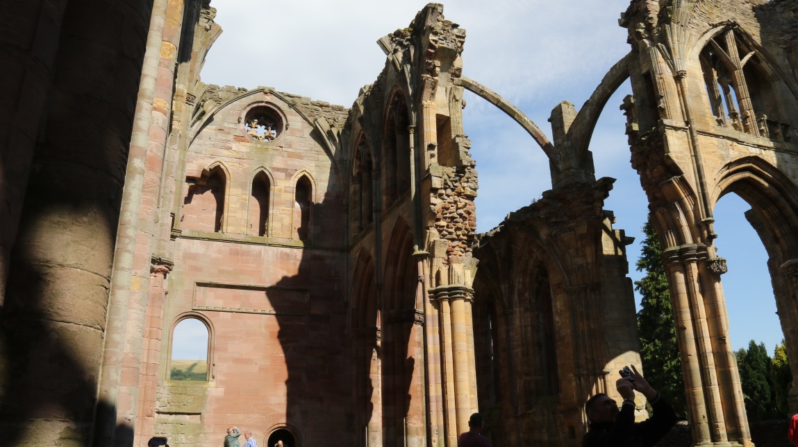 Runis of Melrose Abbey