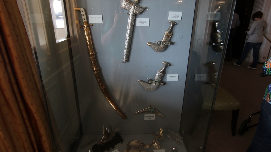 Diplomatic gifts received