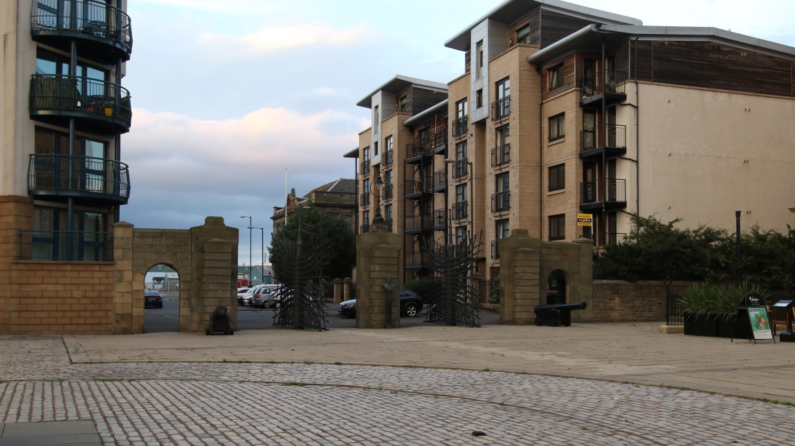 Apartments near the Leith waterfront