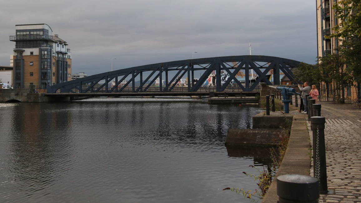 Swing Bridge over the Water of Leith