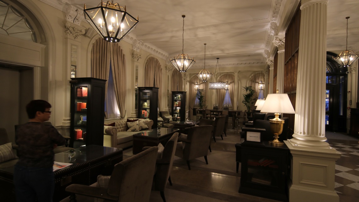 Lobby of the George Hotel