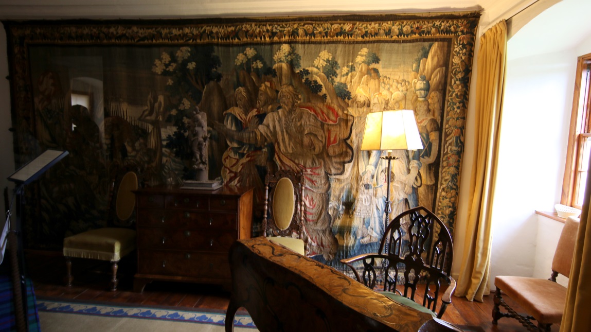Large old tapestry
