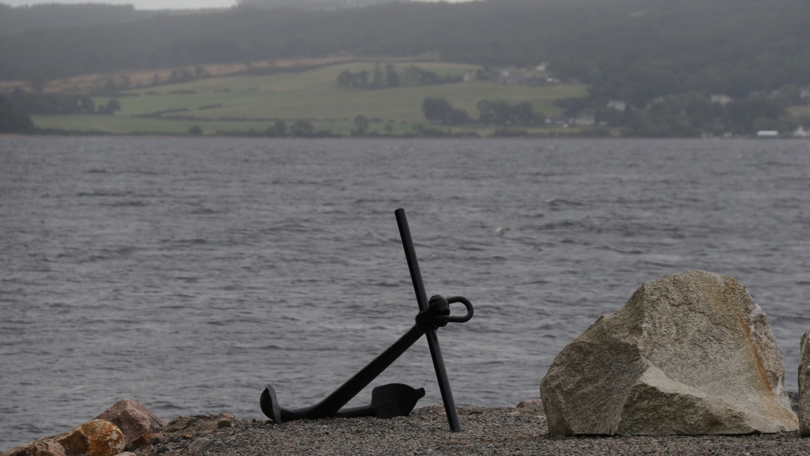 Anchor on the shore