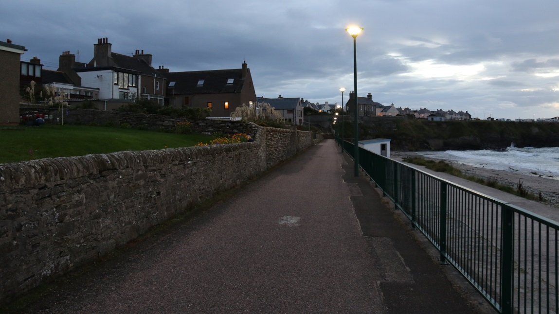 Walkway along the beach