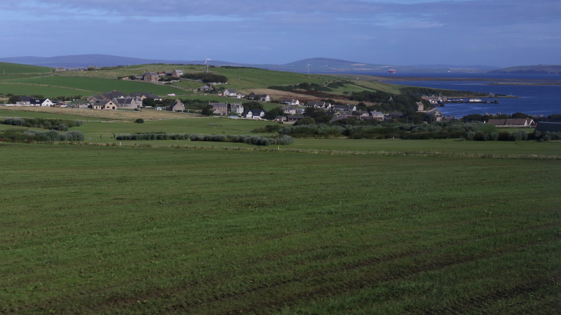 Approaching St Margaret's Hope
