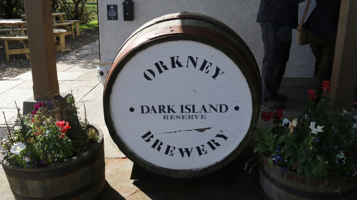 Arrival at the Orkney Brewery