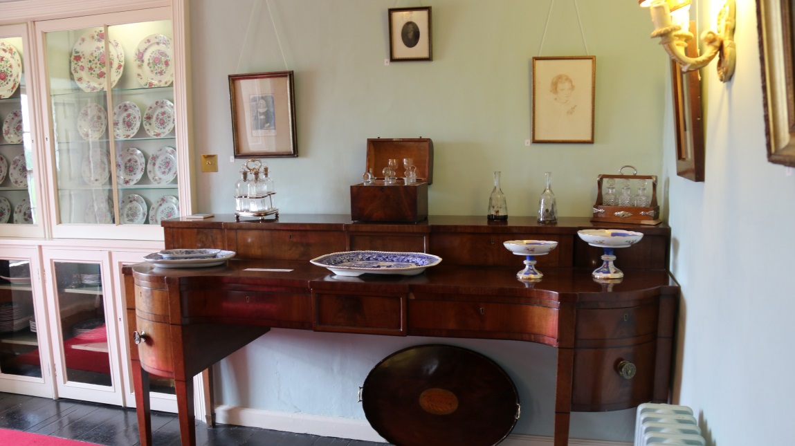 Hutch in the dining room