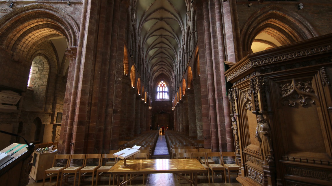 View from the front