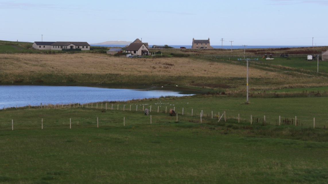 Farms on Echna Loch