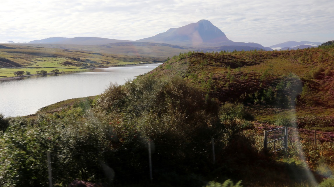 Looking South over Loch Hope