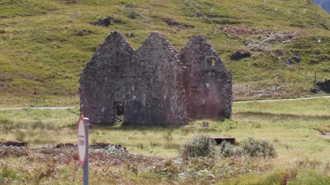 Clearance house near Loch Assynt