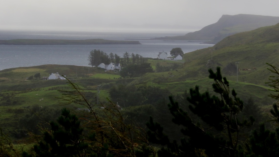 Looking South down the coast