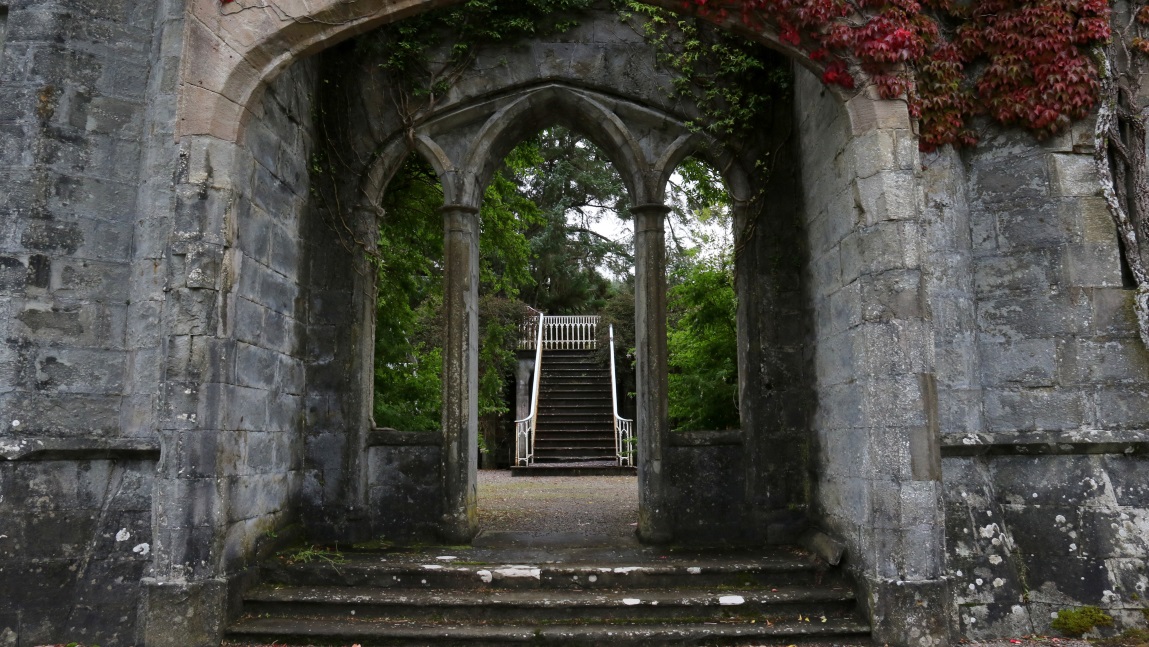 Front entrance to Armadale Castle