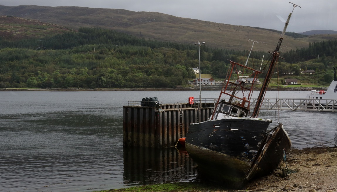 Not so seaworthy old boat