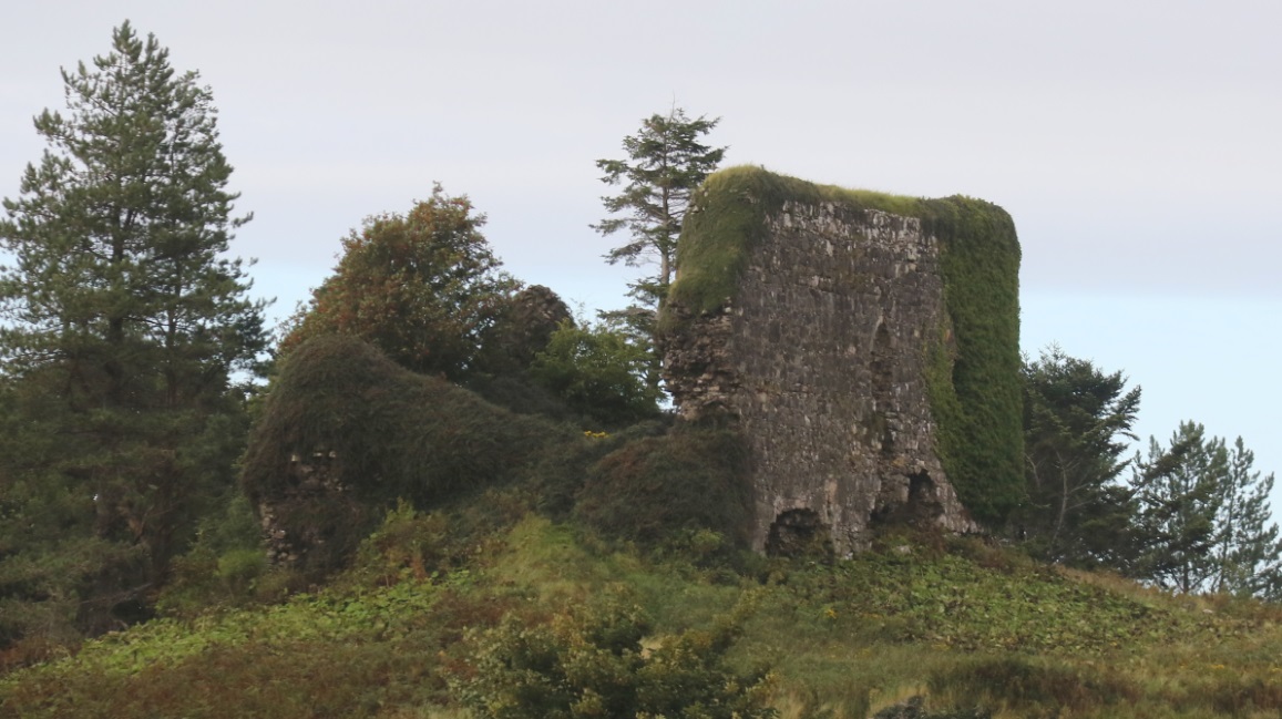 We pass by Aros Castle