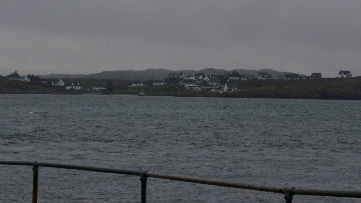 Looking back at Fionnphort