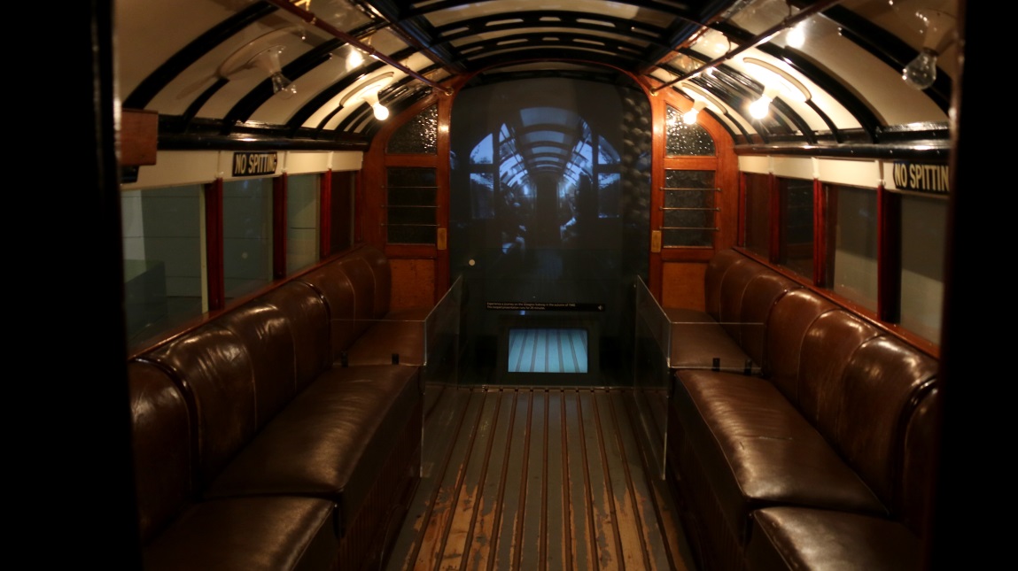 1896 Glasgow subway carriage