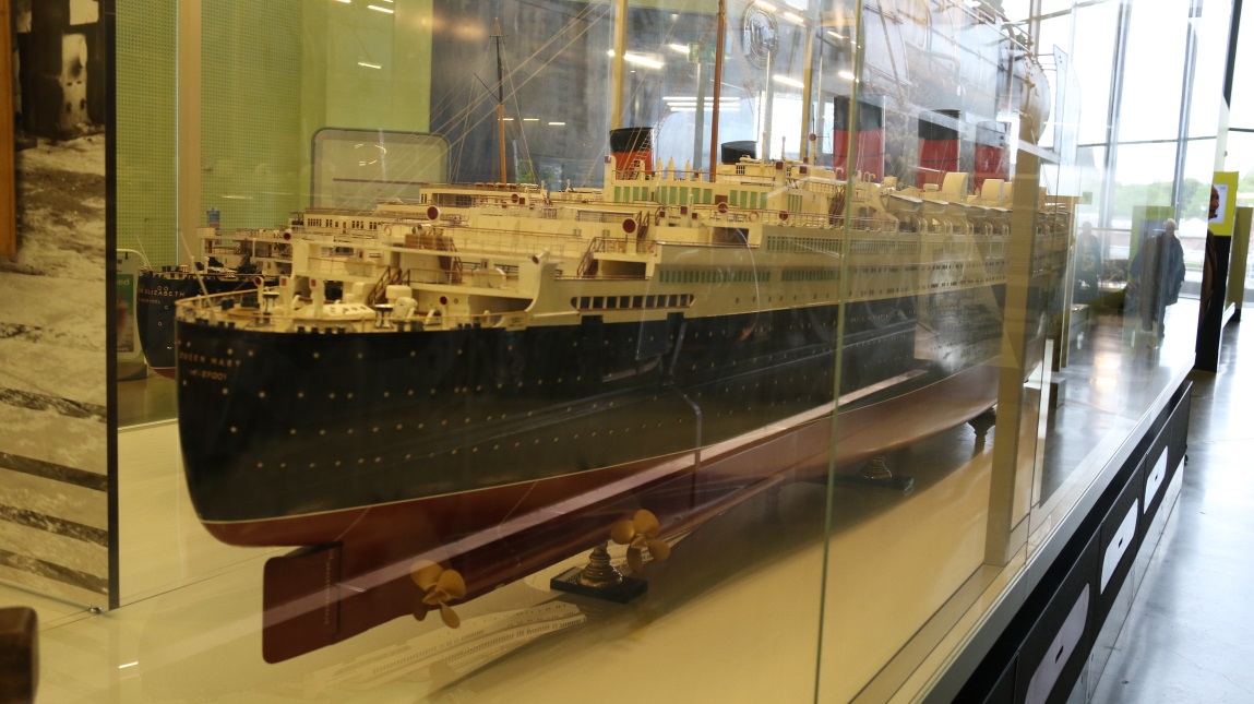 Model of the Queen Mary