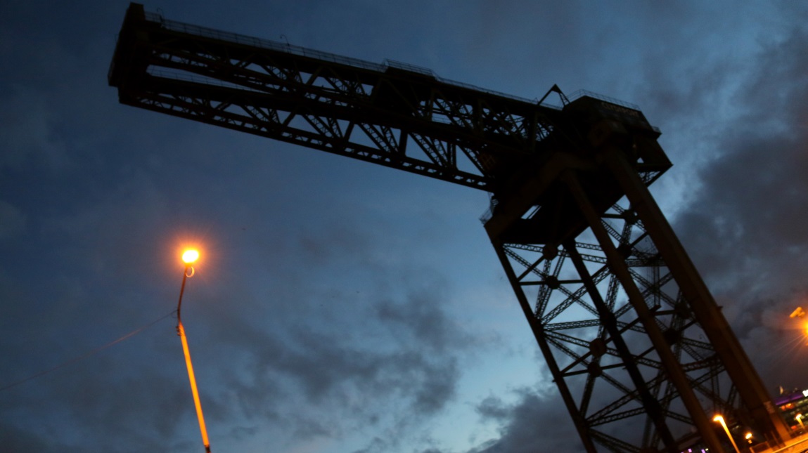Finnieston Crane in the evening
