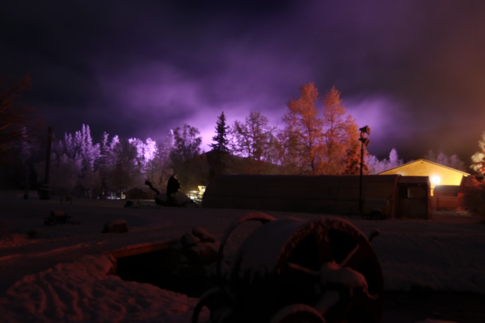 Steam from the rock poo