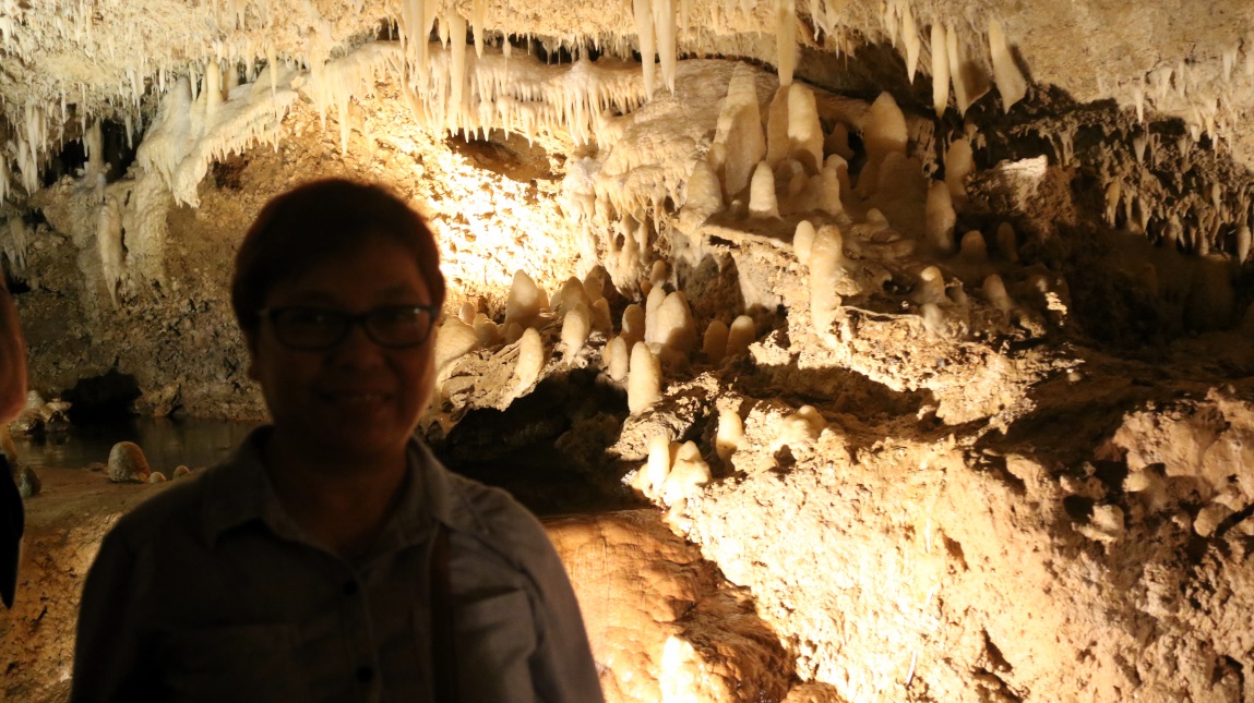 Exploring the cavern