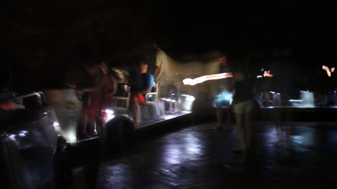 Re boarding our transportation