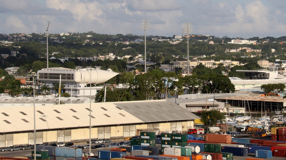 Looking from the ship