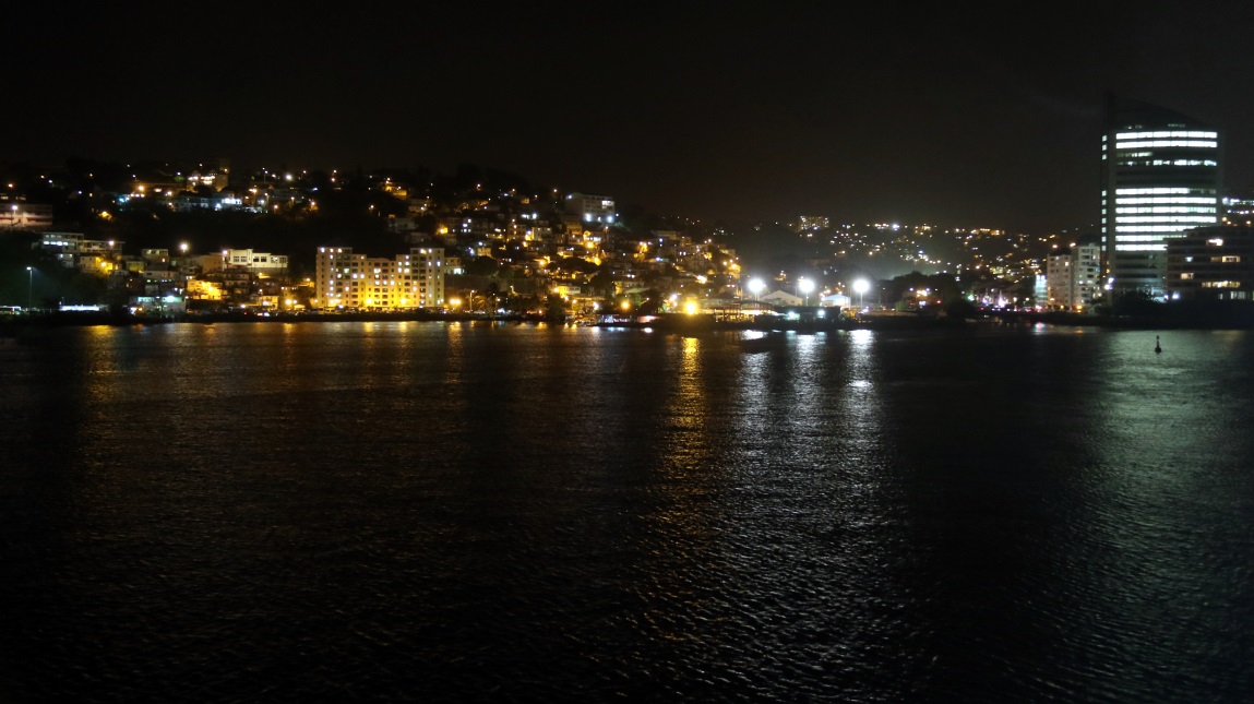 Looking Northwest from the ship