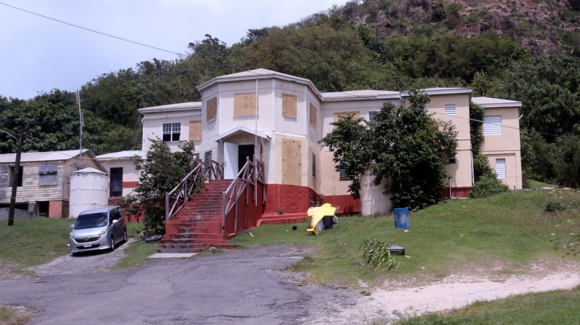 Nice house heavily boarded up
