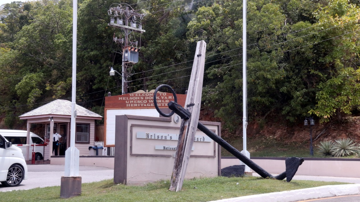 Entrance to Nelsons Dockyard