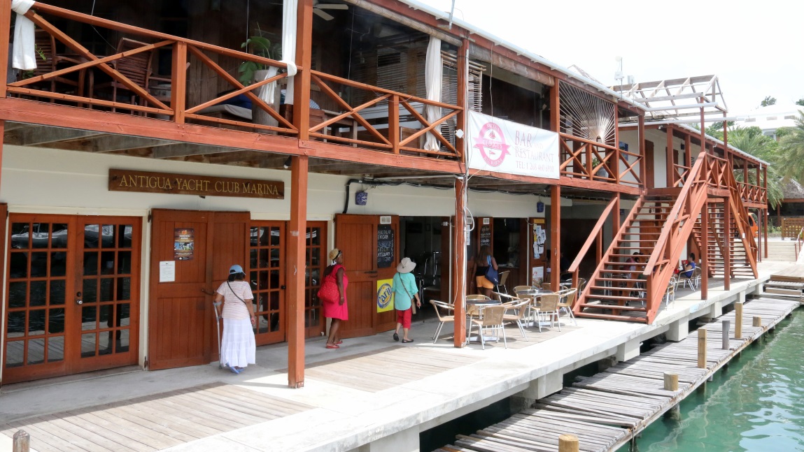 Antigua Yacht Club building