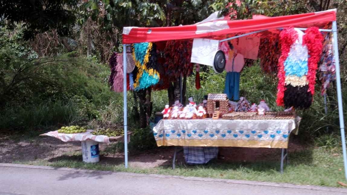 Roadside stand on Dockyard Drive