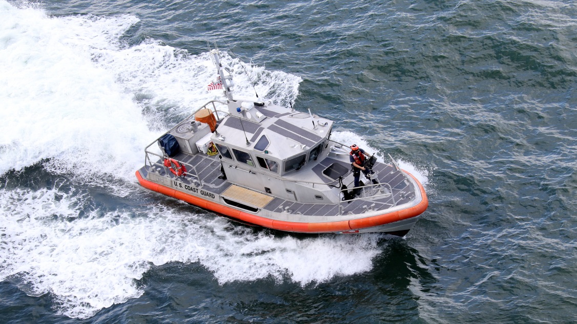 Small Coast Guard vessel