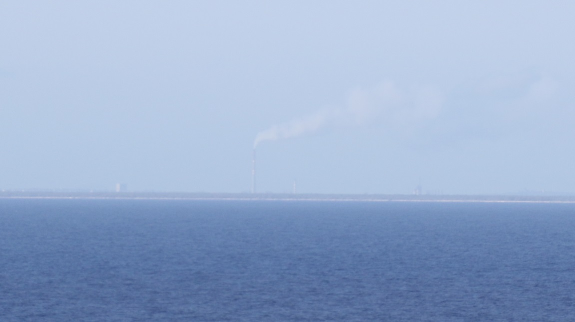 Smokestack in Playa Pinos