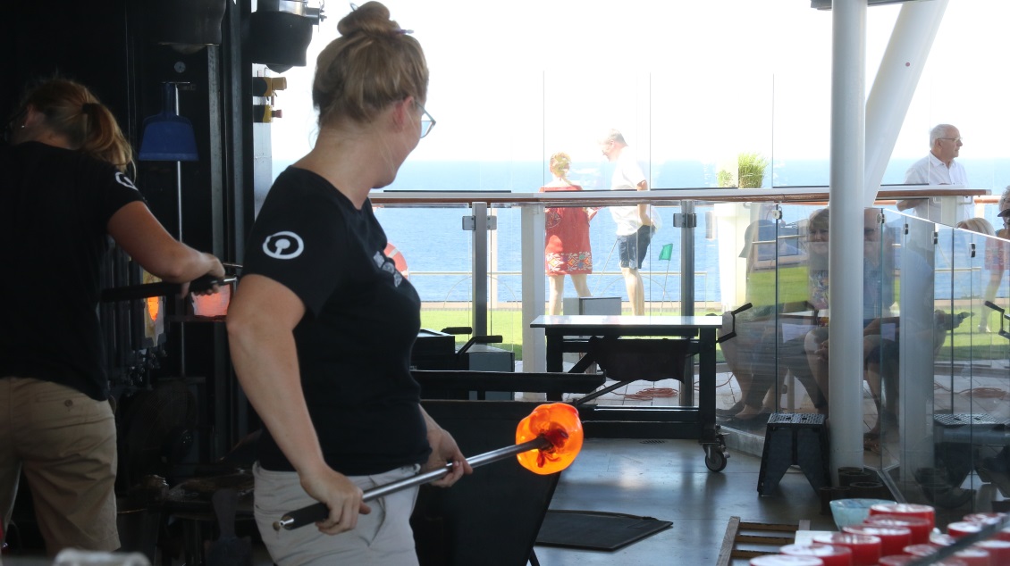 Gave away some of their creations