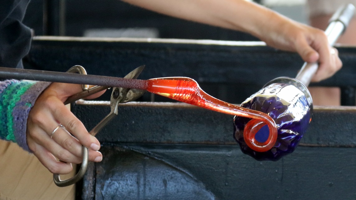 Glass blowing