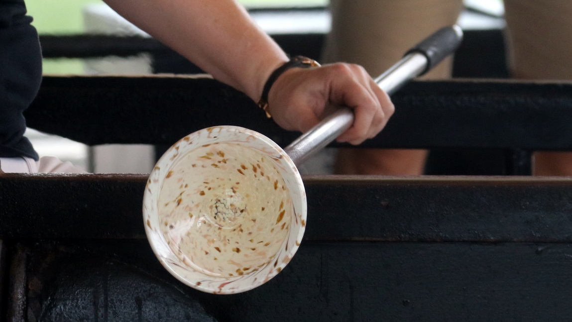 Glass blowing