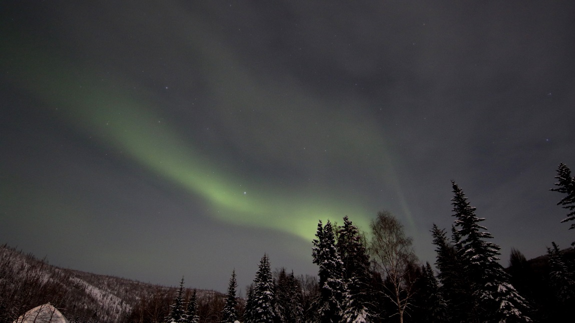 Aurora over the Hills