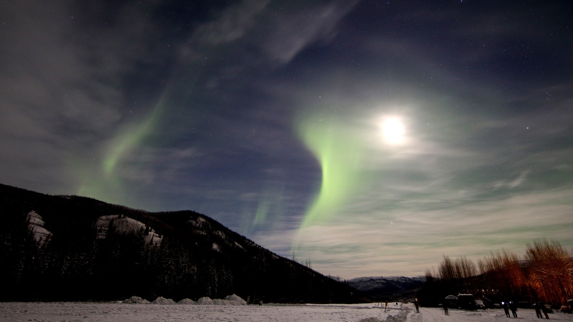 Building up toward the brightest