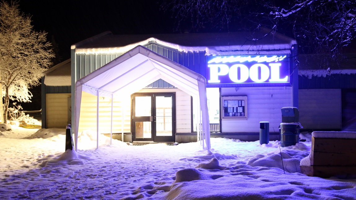 Nighttime long exposure photos