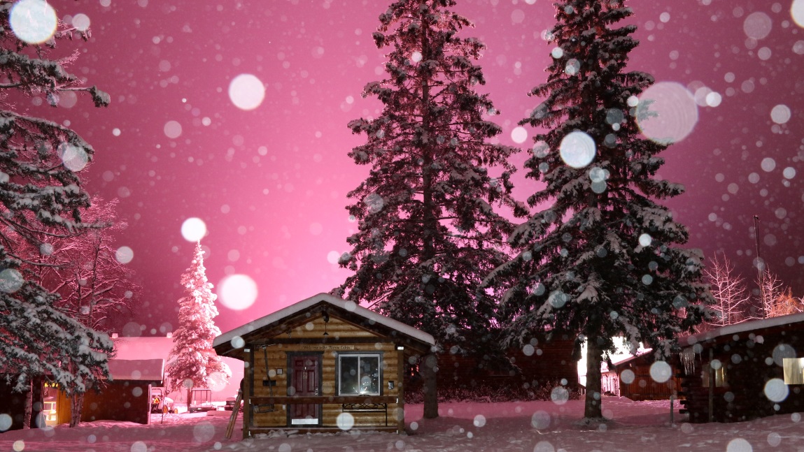 Same view with flash