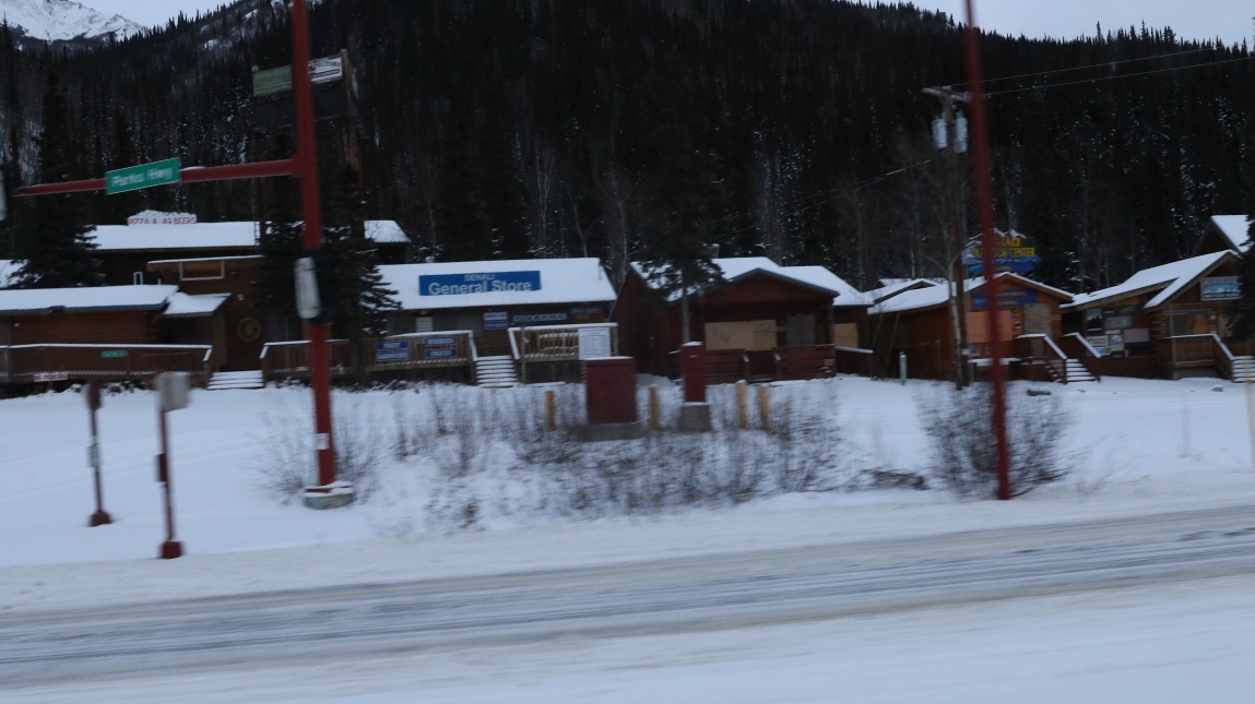 Denali National Park resort area