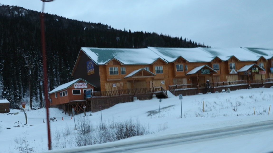 Denali National Park resort area