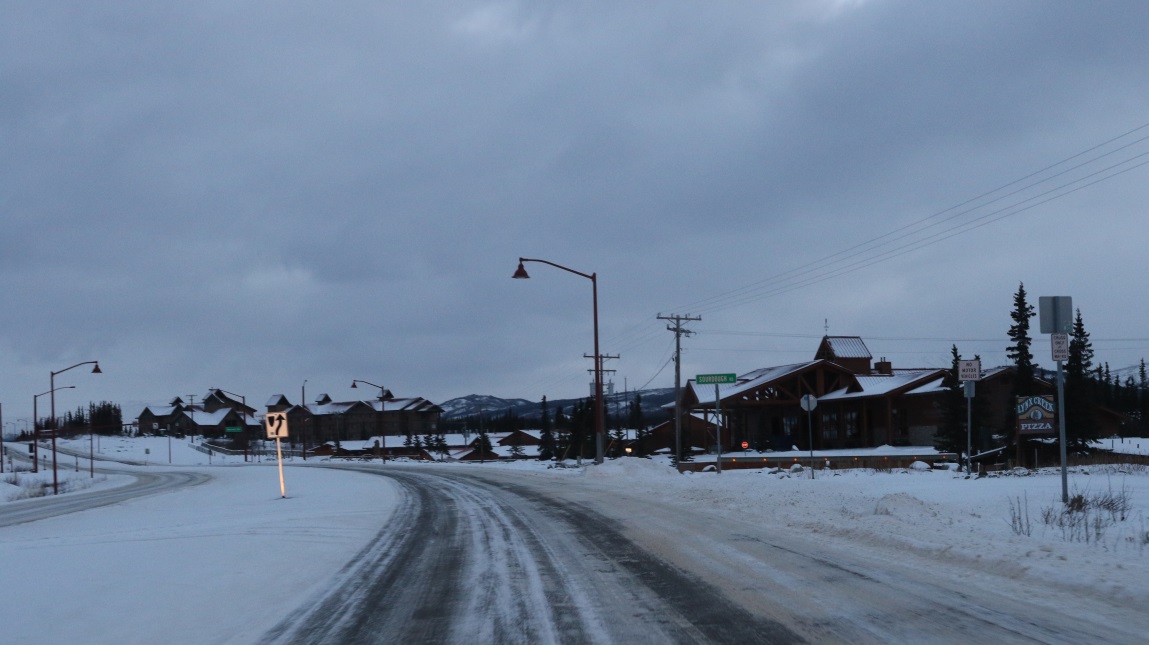 Denali National Park resort area