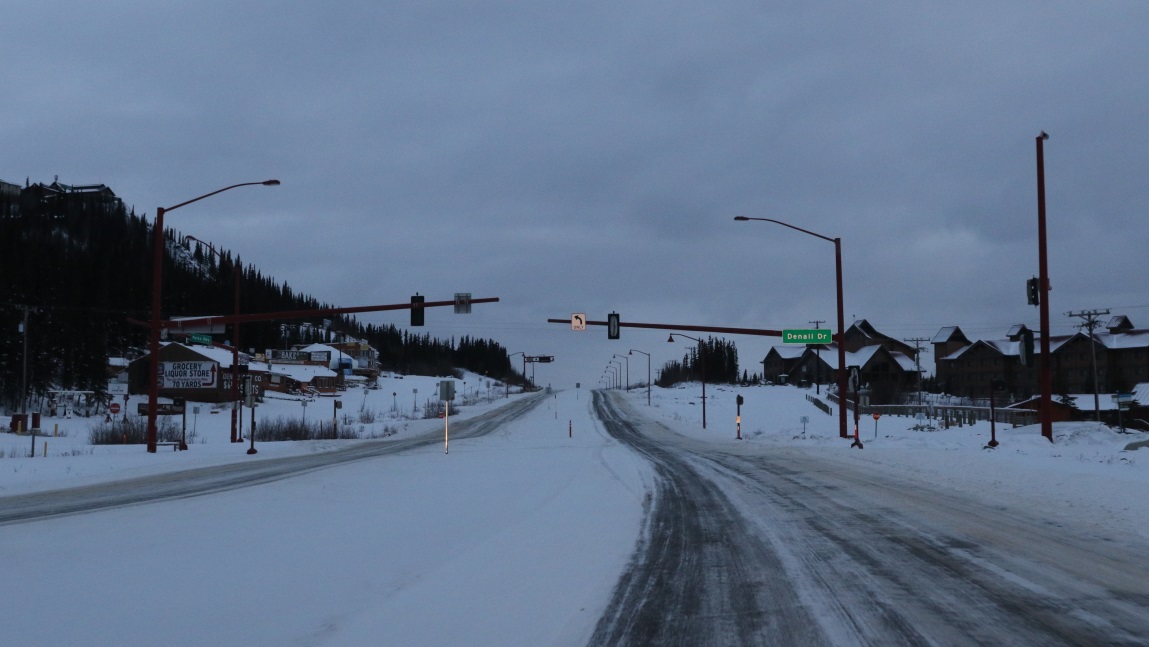 Denali National Park resort area