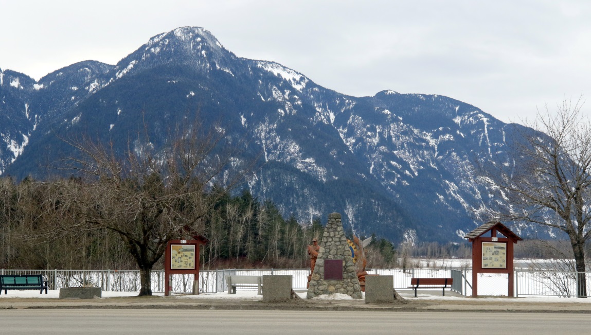 Shore of the Fraser River in Hope